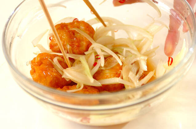 鶏肉の南蛮漬けの作り方の手順2