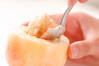 まるごと桃のアイス詰めの作り方の手順4