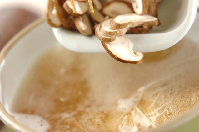 素麺入りお吸い物の作り方の手順3