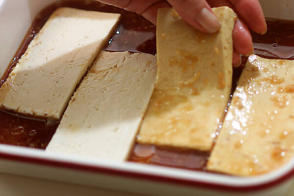 豆腐ステーキの和風サンドの作り方の手順1