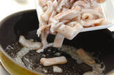 イカのジンジャー照り焼きの作り方4
