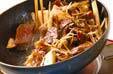 牛肉とキノコの炒め物の作り方の手順9
