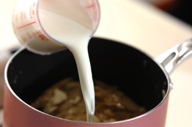 ゴボウのポタージュスープの作り方の手順5