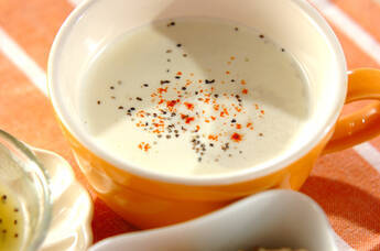 ゴボウのポタージュスープ