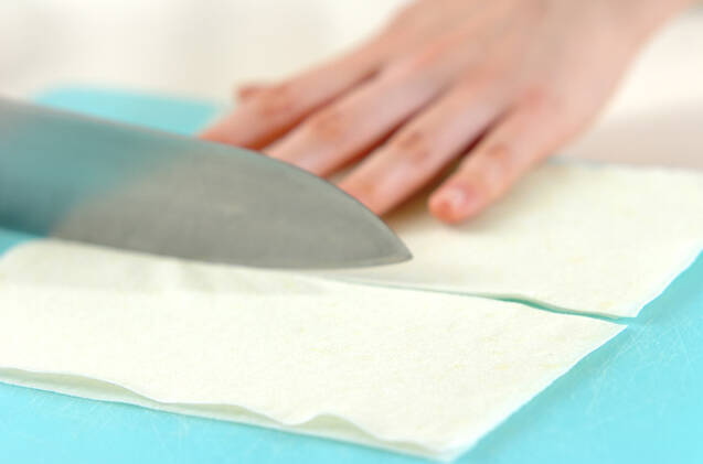 ビーンズ春巻きの作り方の手順2