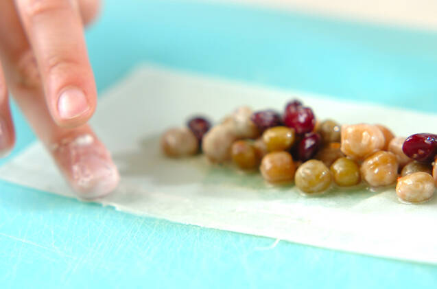 ビーンズ春巻きの作り方の手順6