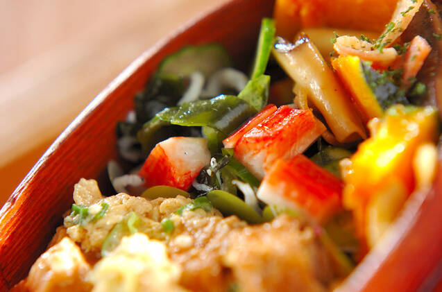 ワカメのらっきょう和え