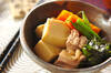 鶏肉と高野豆腐の煮物の作り方の手順