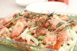 豚バラ肉と野菜のオーブン焼き