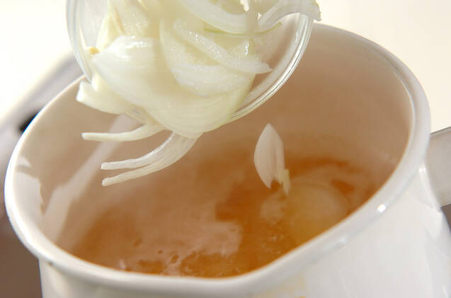 ふんわり卵のスープの作り方の手順4