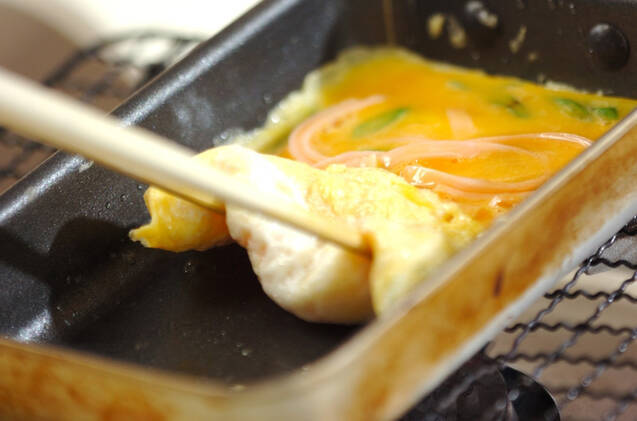 彩り卵の作り方の手順3