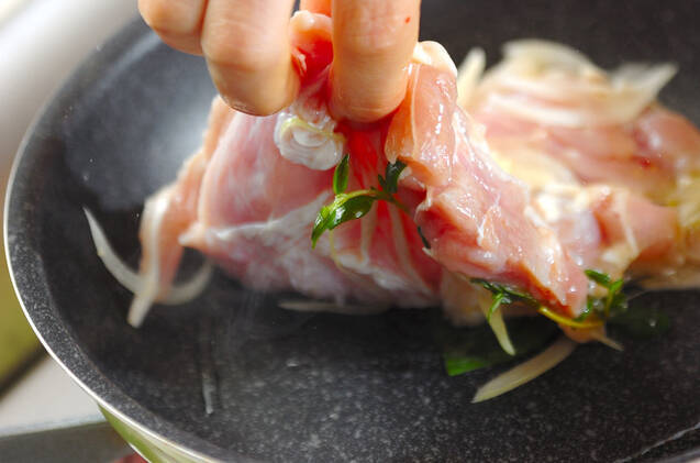 ハーブチキンの作り方の手順2