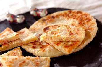 台湾屋台の定番!葱油餅(ツォン ヨウ ピン)