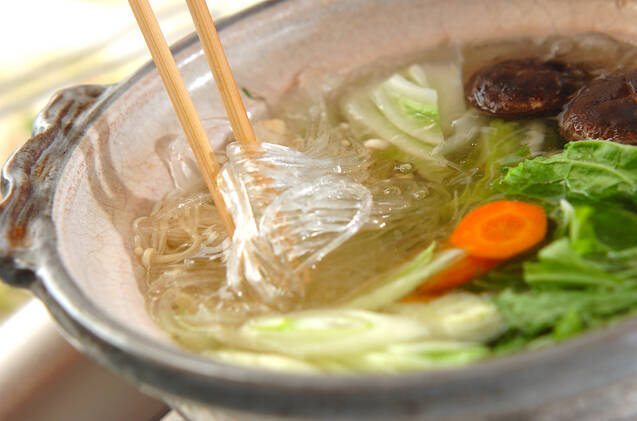 牛肉で基本のしゃぶしゃぶ 野菜たっぷりシンプルが一番の作り方の手順11