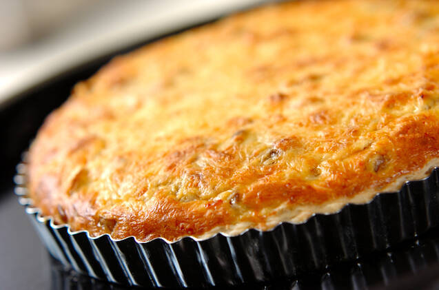 和風キノコキッシュの作り方の手順9