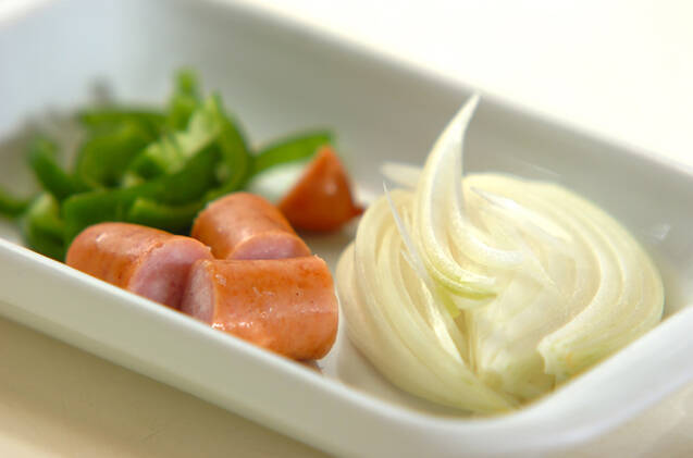 トマトスパゲティーの作り方の手順1