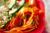 トマトスパゲティーの作り方の手順