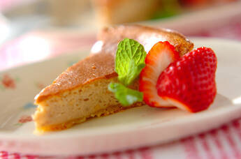 ストロベリーベイクドチーズケーキ