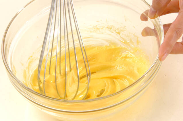 抹茶カスタードの作り方の手順2