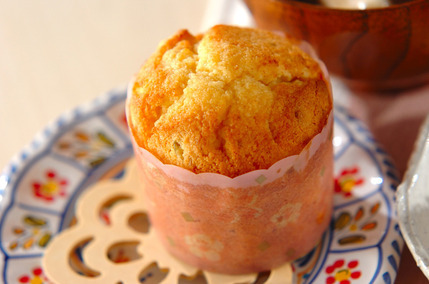 梅酒入りカップケーキ