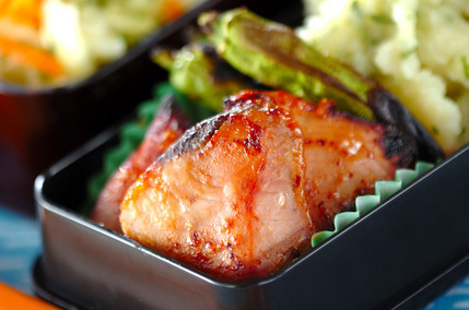 カツオみそ漬け焼き