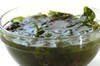 海藻とシラスの酢の物の作り方の手順1