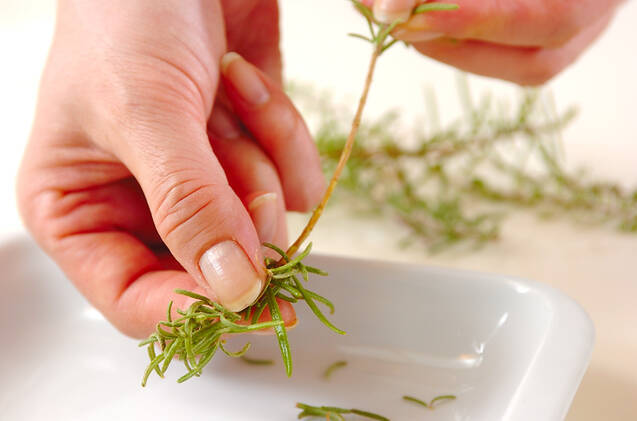 サーモンの塩釜の作り方の手順2