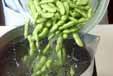 ゆで枝豆の寒天よせの作り方の手順1