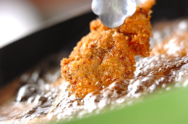 スタミナレバー串カツ丼の作り方の手順4