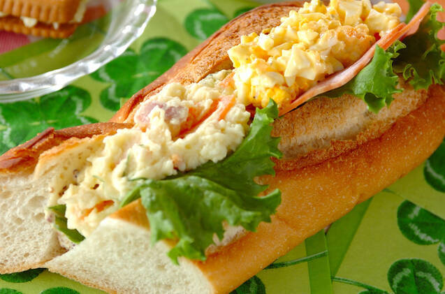 Wバゲットサンド