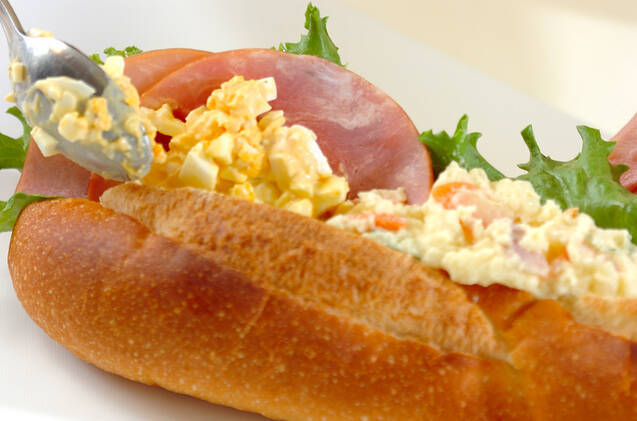 Wバゲットサンドの作り方の手順2