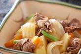 シンプル肉ジャガ風煮物