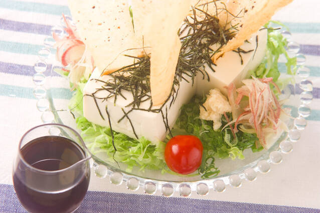 冷奴パリパリトッピング