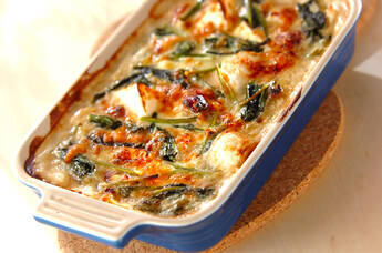 カブと鶏肉の和風グラタン