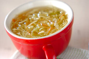 春キャベツのスープ