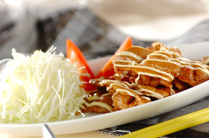定番豚肉のショウガ焼き