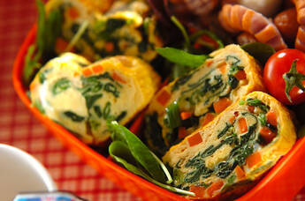 カラフル卵焼き