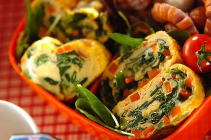 カラフル卵焼き