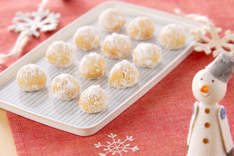 ほろほろ雪クッキー