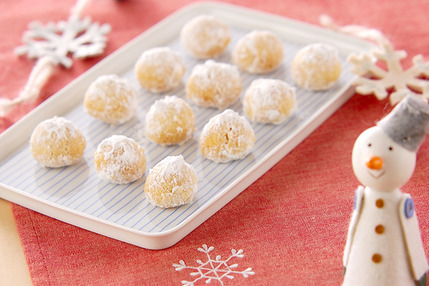 ほろほろ雪クッキー