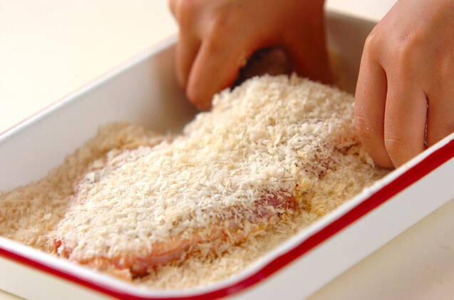 ガーリック風味トンカツの作り方の手順6