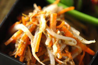 モヤシののり和え