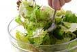 レタスの和風サラダの作り方5