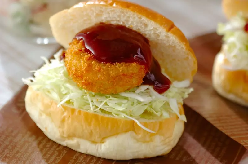 コロッケサンド レシピ 作り方 E レシピ 料理のプロが作る簡単レシピ コロッケサンド レシピ 作り方 E レシピ 料理のプロが作る簡単レシピ