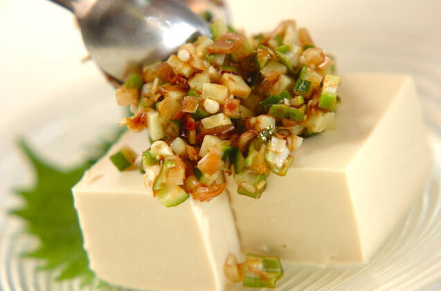 ショウガ風味のたっぷり奴ダレの作り方の手順3