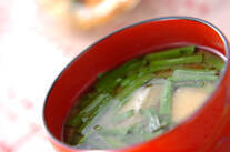長芋のみそ汁