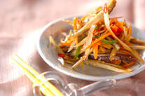 ゴボウのきんぴら