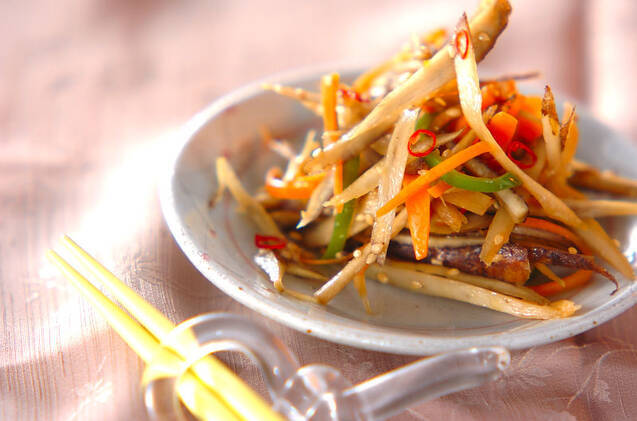 ゴボウのきんぴら