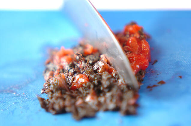 カツオの梅シソダレの作り方の手順2