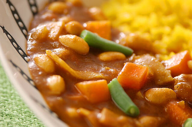 豆カレーの人気レシピ18選。大豆やひよこ豆、レンズ豆などの画像